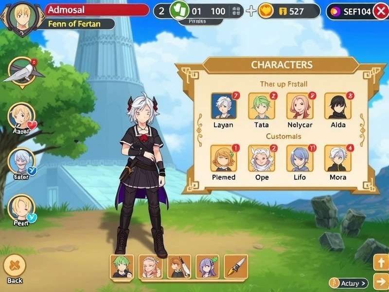 Fennel Brave Chronicles Character Customization
